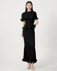 Premium Plissé Skirt 2-Piece