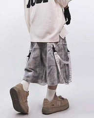 Men's Extra Distressed Denim Jorts