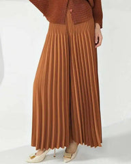 Zero-Crease Pleated Trousers