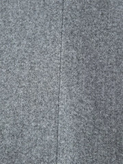 Wool-Blend Fringe Overcoat