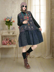 Luxury Boho Cotton &  Linen Dress