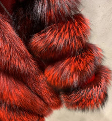 Couture Fox Fur Cape