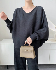 Flowing Plissé Tunic & Pants Set