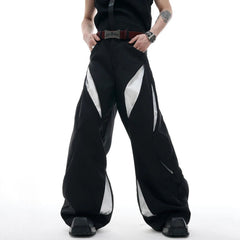 Men's Luxury Wide-Leg Trousers