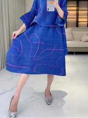 Luxury Plissé Skirt 2-Piece