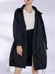 Luxury Pleated Oversized Jacket
