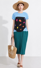 Signature Plissé Cap Sleeve Dress