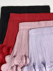 Luxury Pleated Bubble Skirt