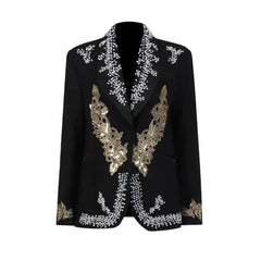 Couture Beaded Formal Blazer