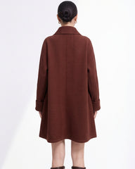 Luxury Pleated Blouse Cardigan