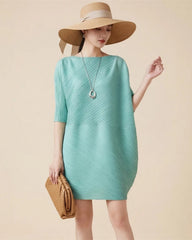 Luxury Pleated Travel Tunic