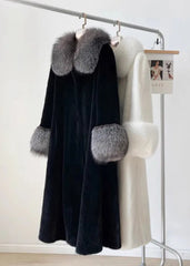 Luxury Plush Faux Fur Coat