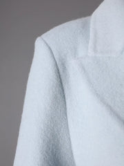 Luxury Wool-Blend Cozy Overcoat