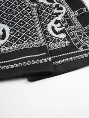 Luxe Pearl-Embellished Blazer