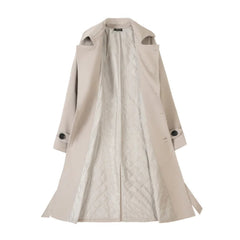 Luxe Men's Japanese Oversized Trench Coat