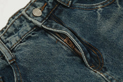 Men - Blue Super Baggy Jeans