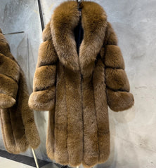 Women’s Fox Fur Full-Length Coat