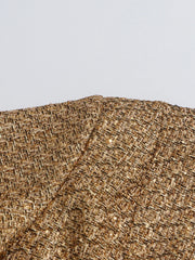 Luxury Tweed Peplum Jacket