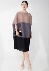 Elegant Pleated Tunic Dress