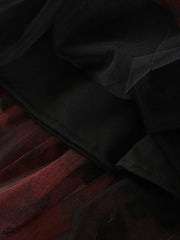 Couture Asymmetric Tulle Skirt