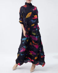 Luxury Tunic Pleated Dress