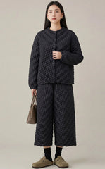 Luxury Pleats Top & Pant Set