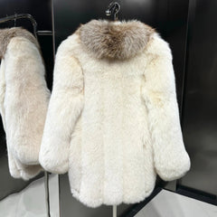 Genuine Fox Fur Coat