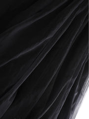 Luxury Lace Embroidered Tulle Skirt