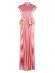 Modest Pleated Skirt Set