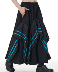 Luxury Avant-Garde Midi Skirt