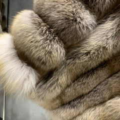Couture Fox Fur Cape