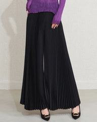 Luxury Plissé Palazzo Pants