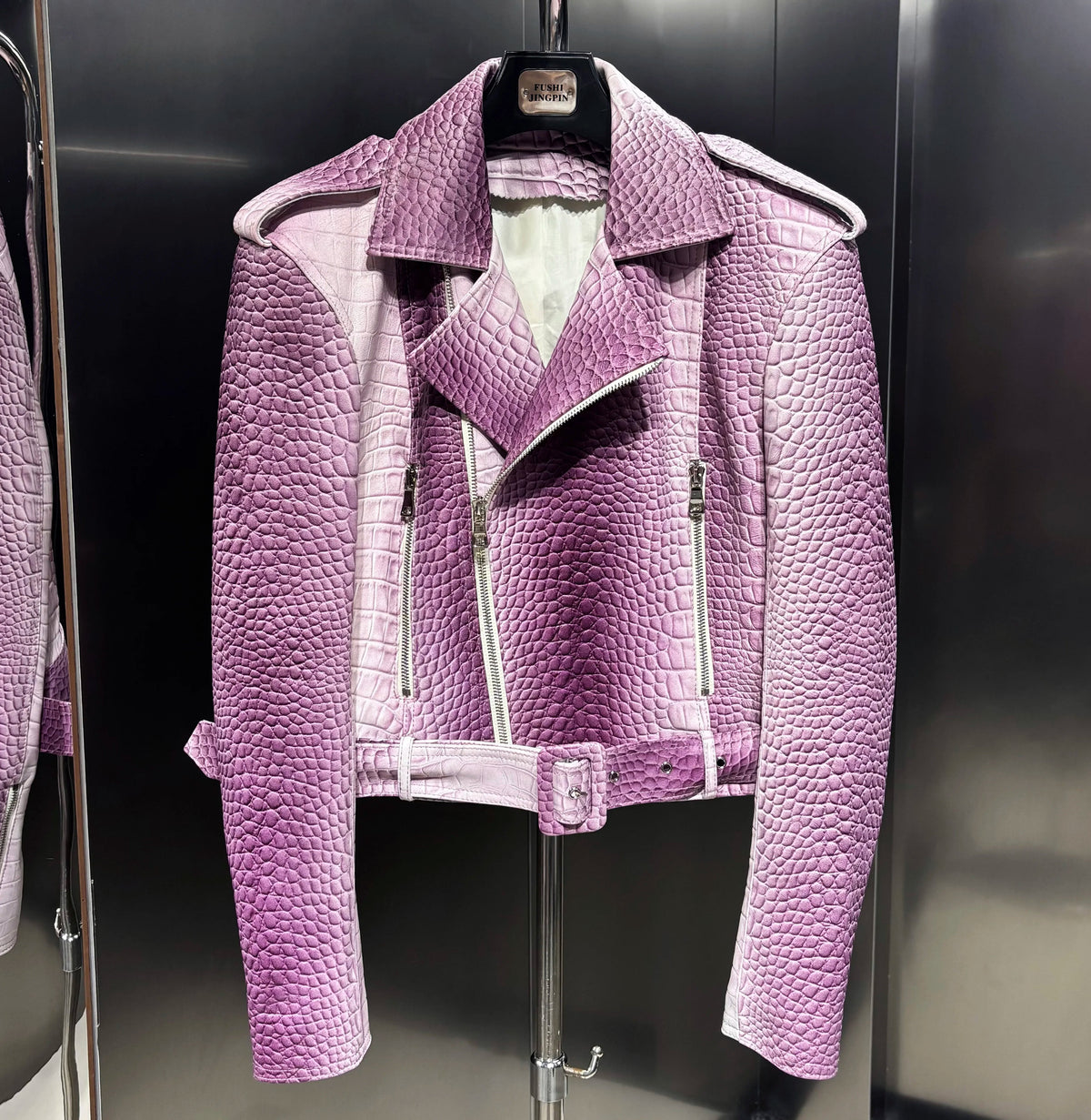 Couture Sheepskin Biker Jacket