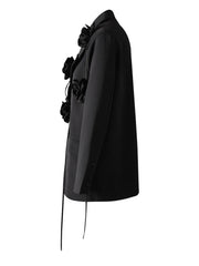 Luxury Oversized Floral Blazer