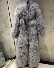 Custom-Made Lamb Fur Coat