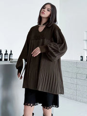 Oversized Lantern Sleeve Top
