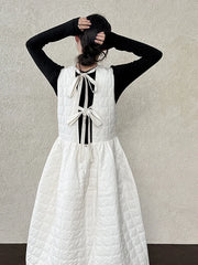 Luxury Quilted Layering Dress