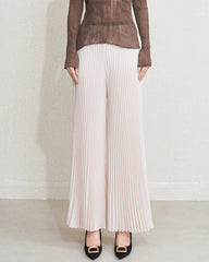 Luxury Pleated Palazzo Pants