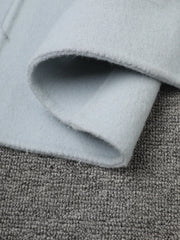 Luxury Wool-Blend Cozy Overcoat