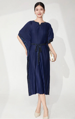 Stretchy Japanese Plissé Dress