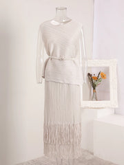 Truly Pleated Tank Top & Skirt