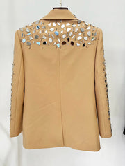 Couture Crystals Shorts & Boyfriend Blazer Suit