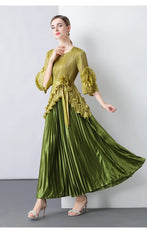 Truly Pleated Top with Luxury Skirt
