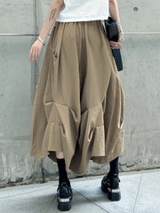 Avant-Garde Wide Leg Trousers