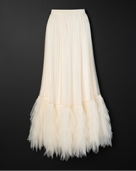 Couture Pleated Tulle Skirt