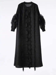 Luxury Pleats Wrinkle-Resistant Dress