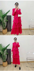 Truly Casual Pleated Blouse Dress
