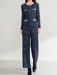 Couture Pleats Blazer & Pants