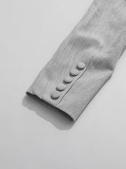 Asymmetrical Draped Blazer