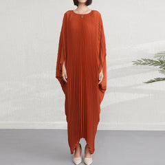 Luxury Pleated Kaftan Dress
